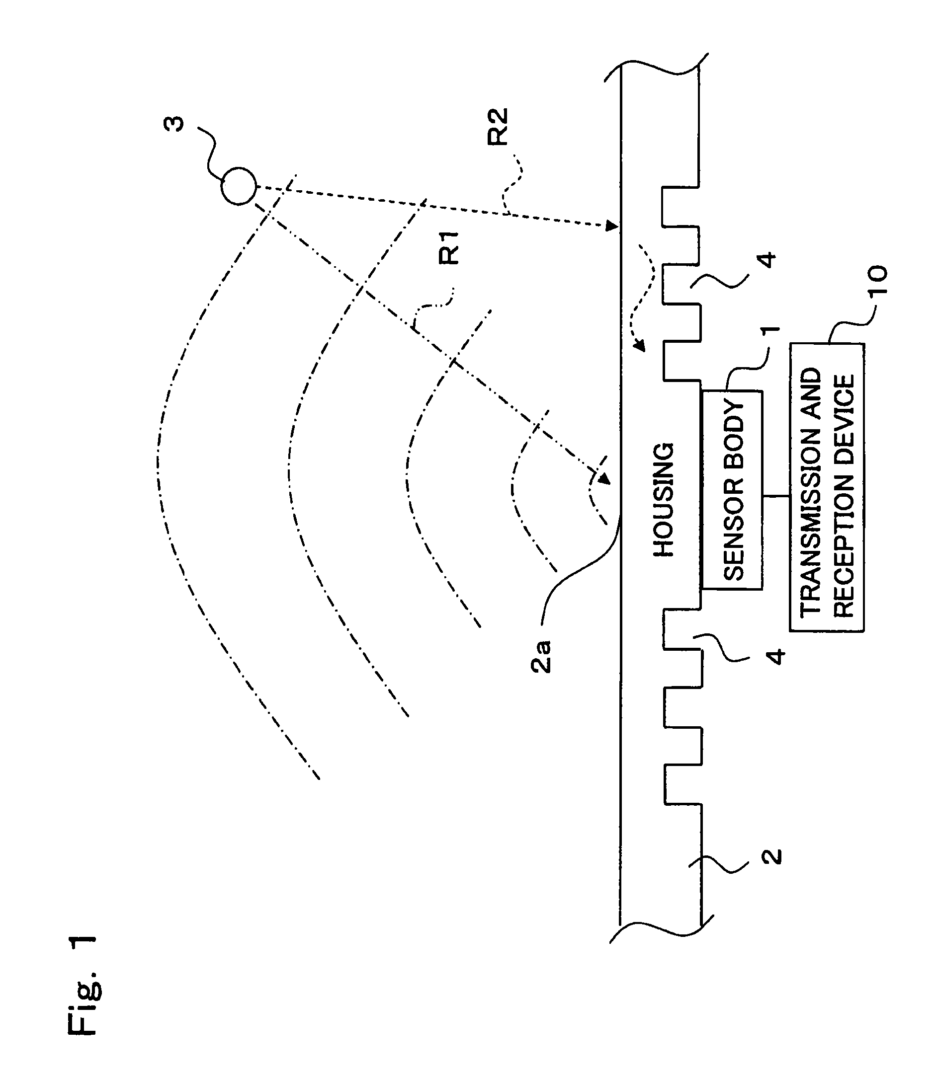 Airborne ultrasonic sensor