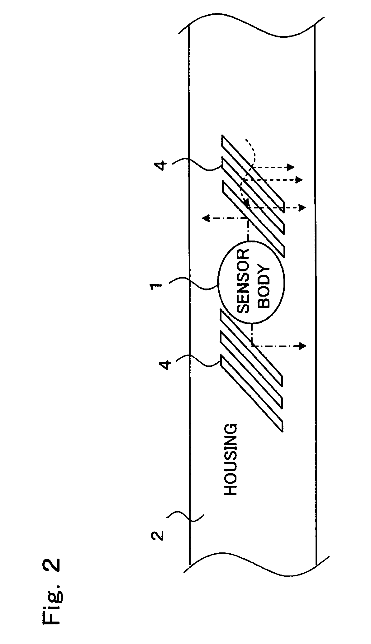 Airborne ultrasonic sensor