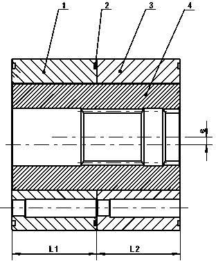 Large-displacement integrated rotor and stator pair cycloid hydraulic motor