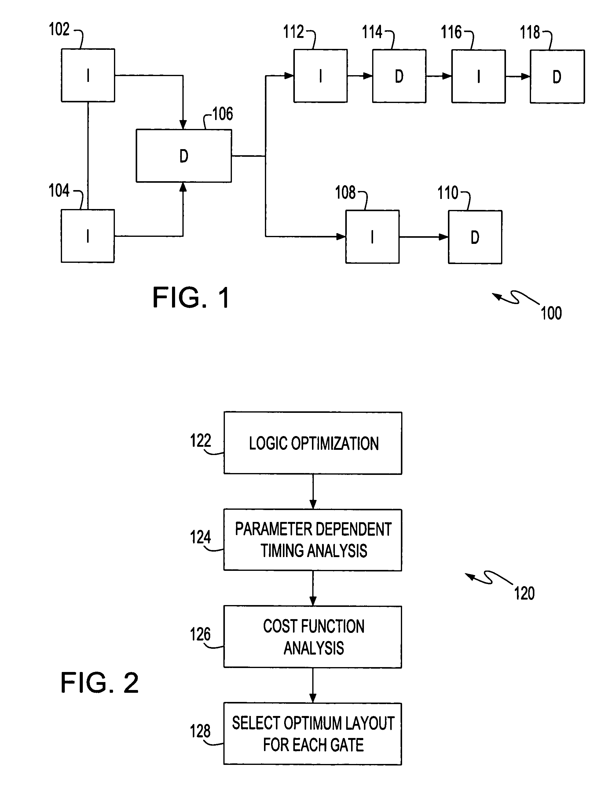 Integrated circuit logic with self compensating block delays