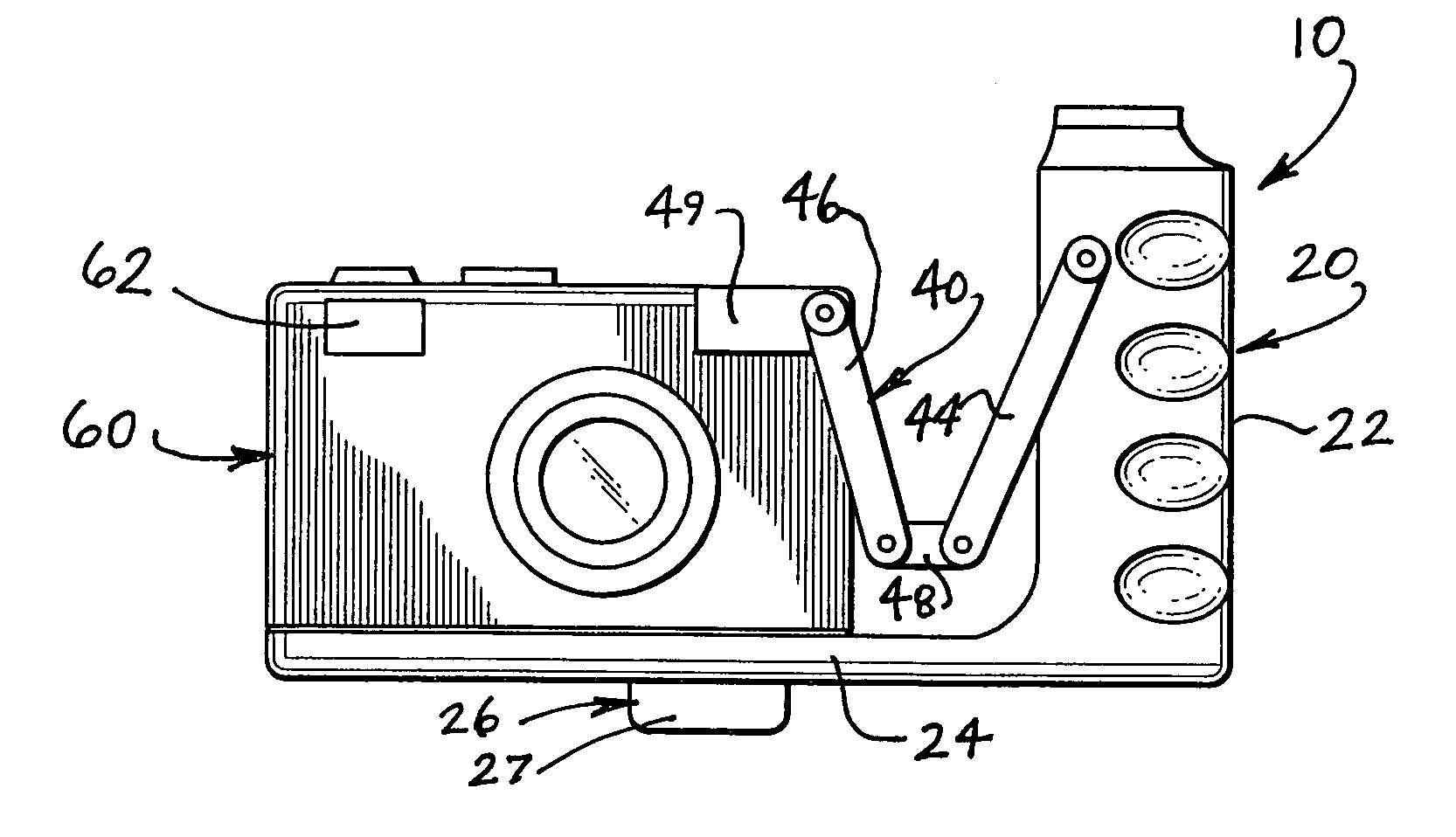 Wireless camera flash trigger device