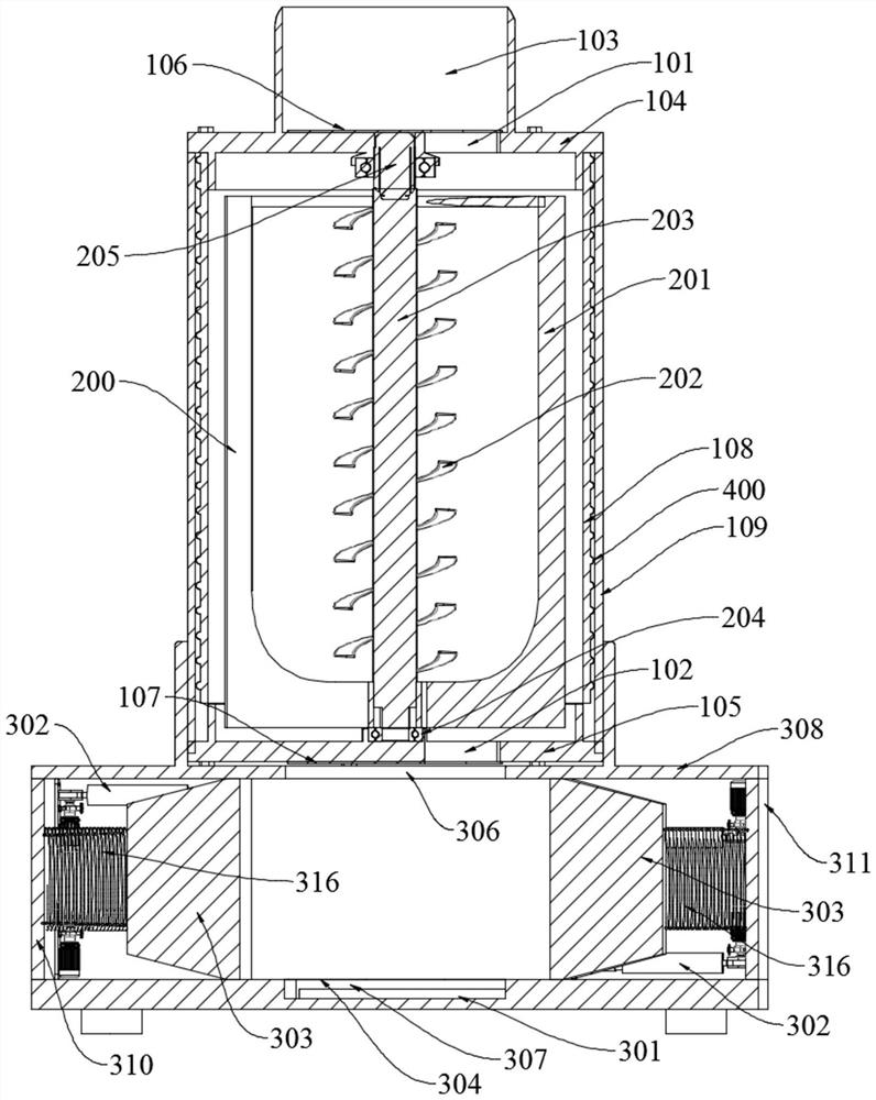 Temperature control biomass fermentation tank and fermentation method