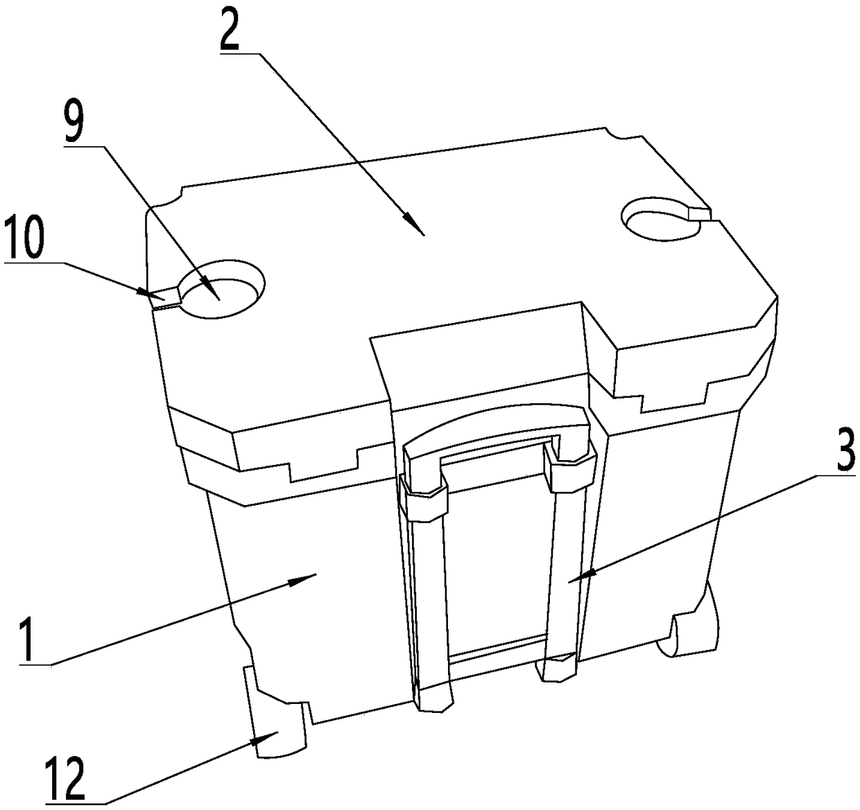 Heat insulation traveling case