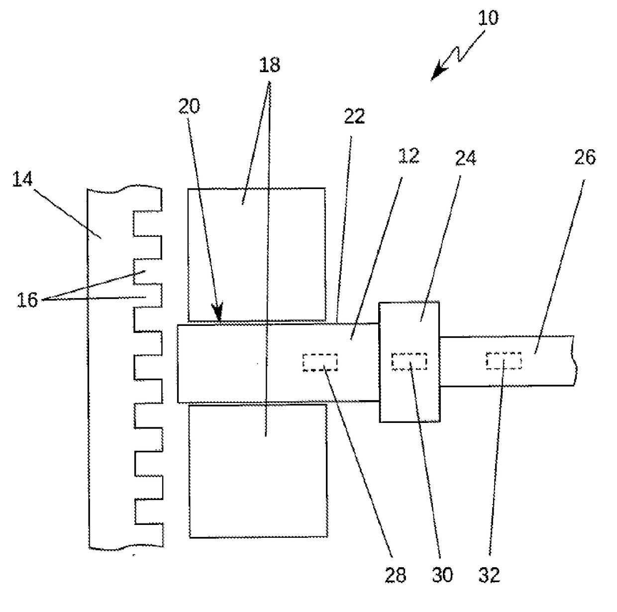 Method for identifying a sensor apparatus for measuring speed, sensor apparatus for measuring speed, and vehicle having at least one sensor apparatus for measuring speed