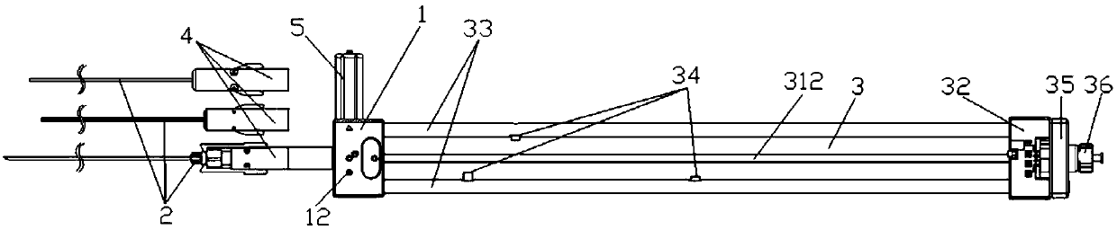 Particle implanting device