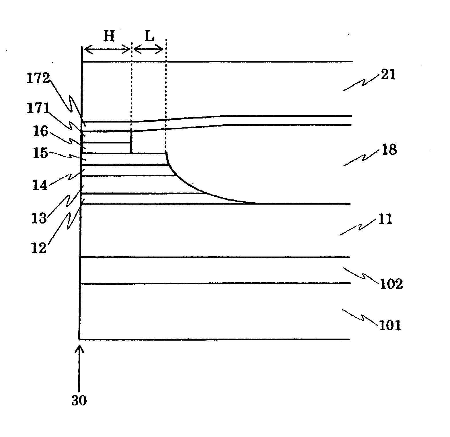 Magnetoresistive head and a manufacturing method thereof