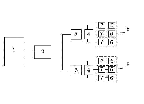 Remote meter reading heat allocation system and method