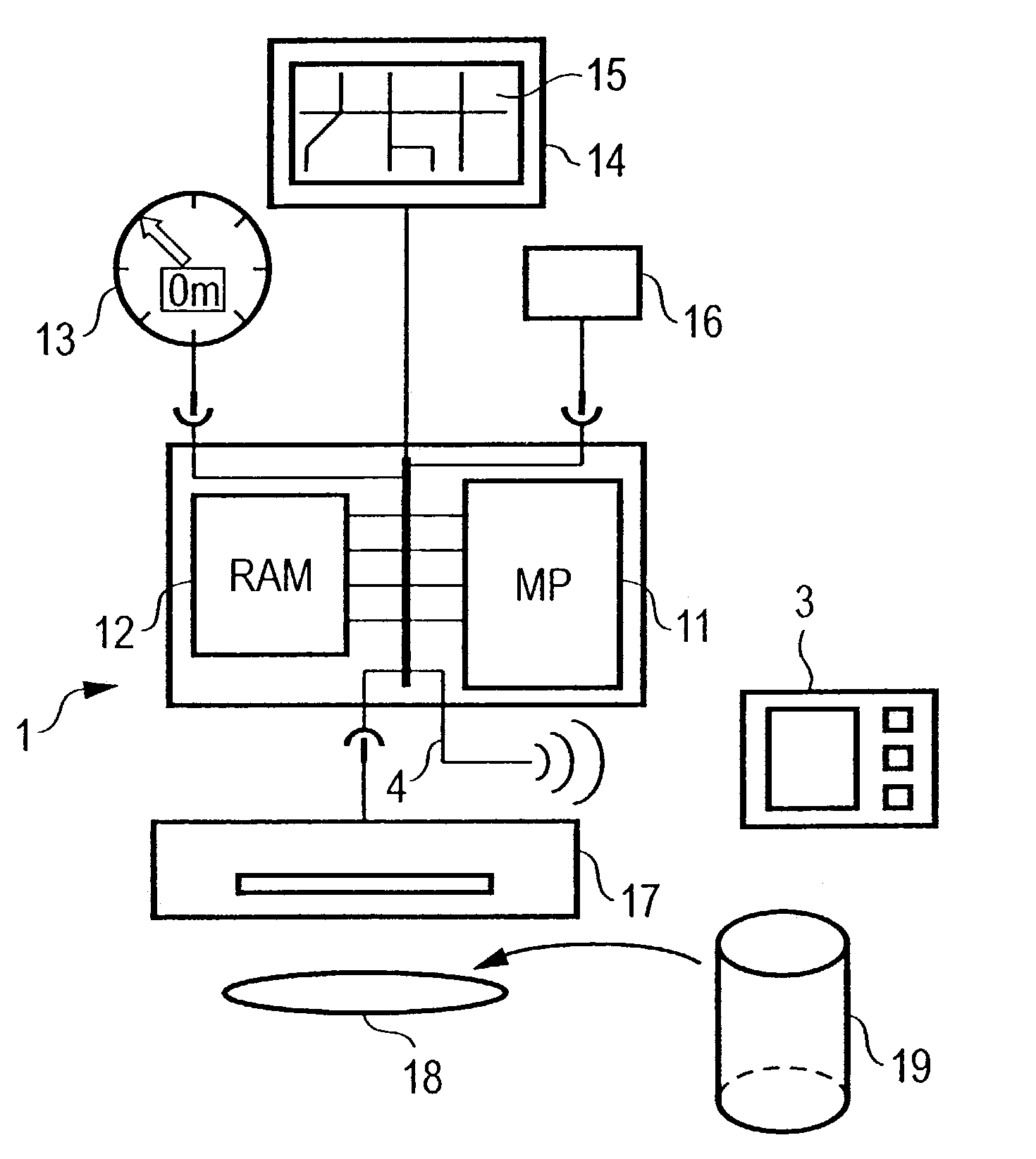 Method for requesting destination information and for navigating in a map view, computer program product and navigation unit