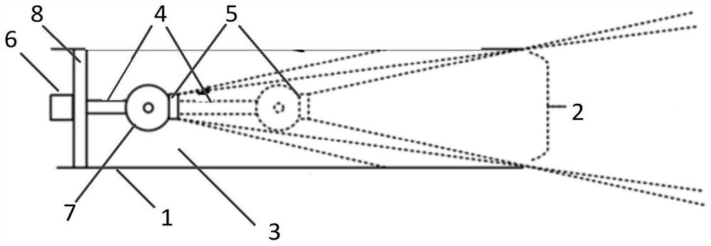 Light fidelity LiFi transmitting device, control method, mobile terminal and medium