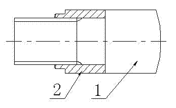 Connecting method of pure electrical vehicle driving system