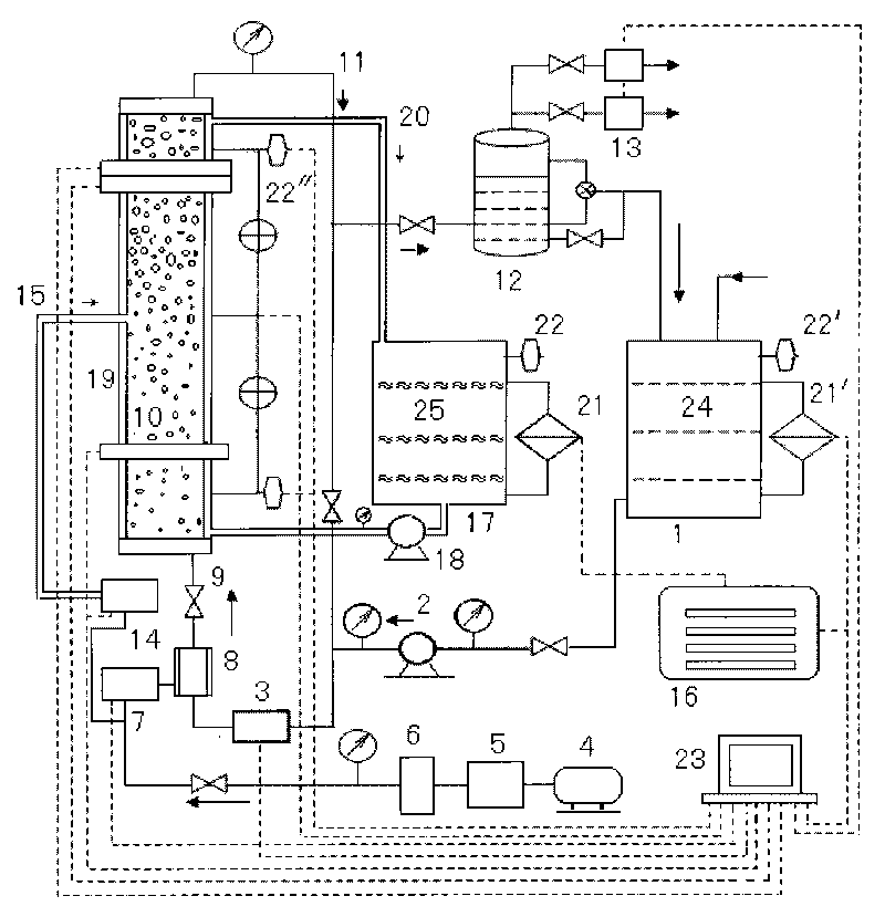 Mineshaft multiphase flow device for simulating deep-water oil and gas production