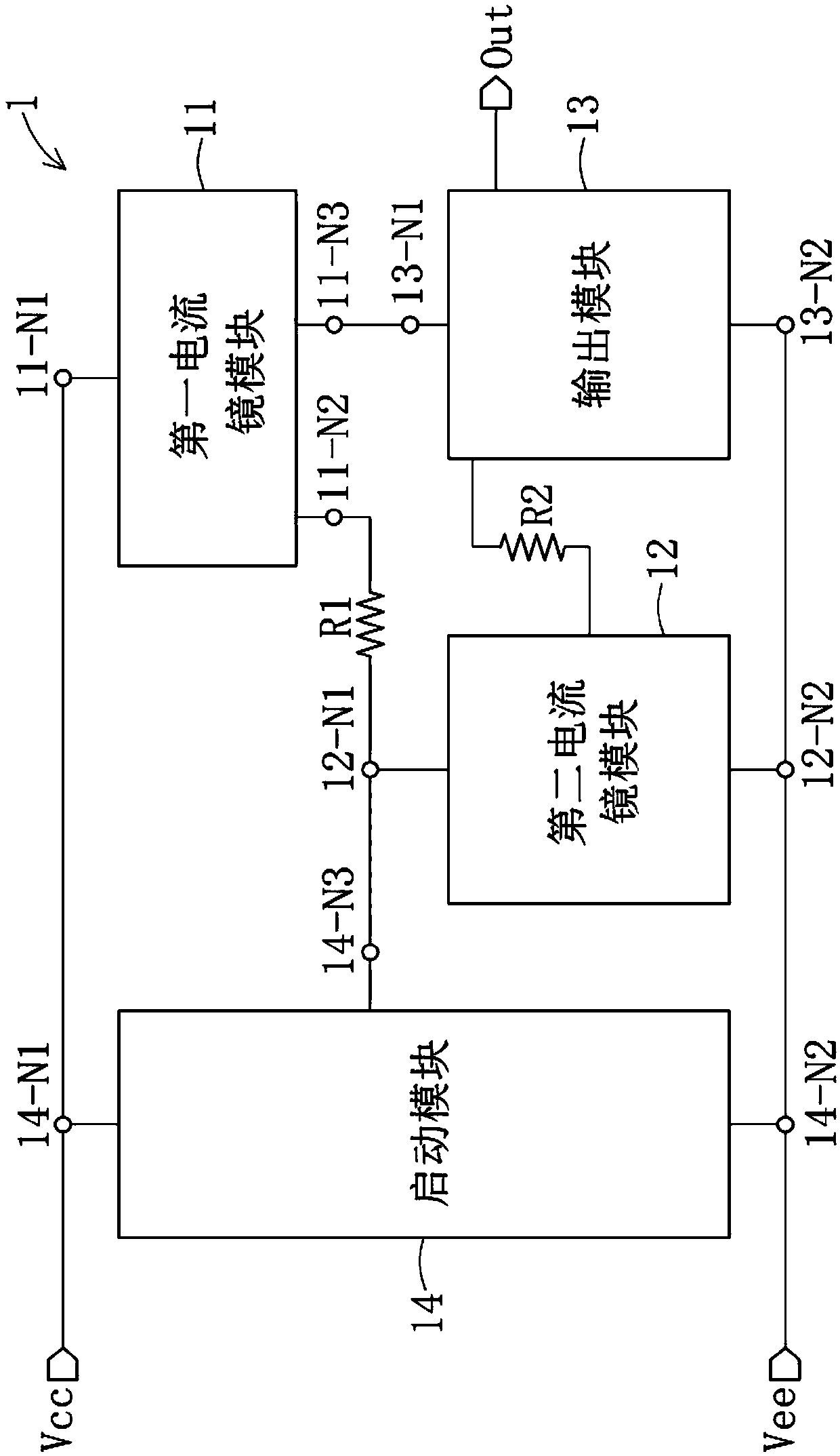 Low-dropout shunt voltage stabilizer