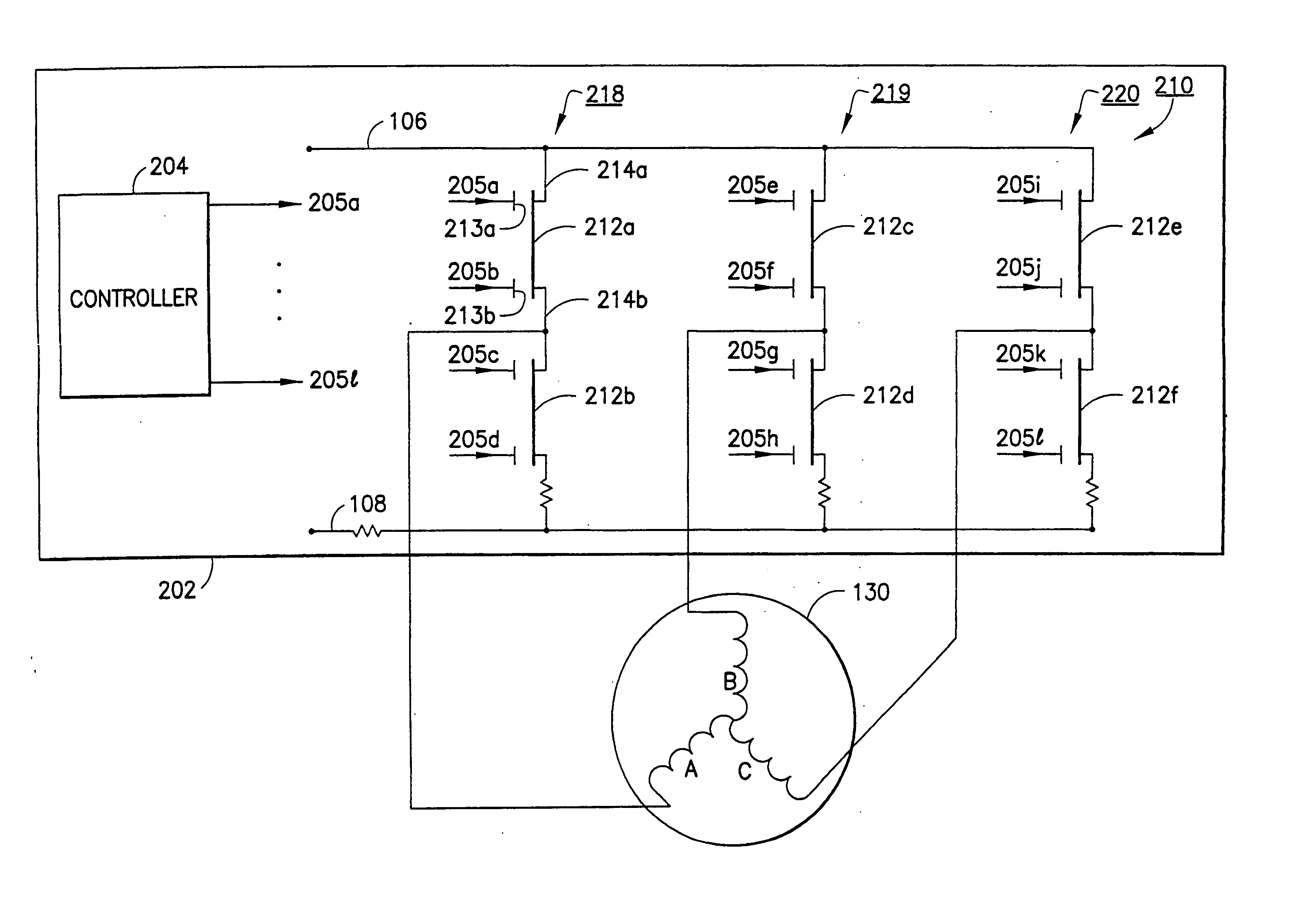 Motor drive inverter that includes III-nitride based power semiconductor devices
