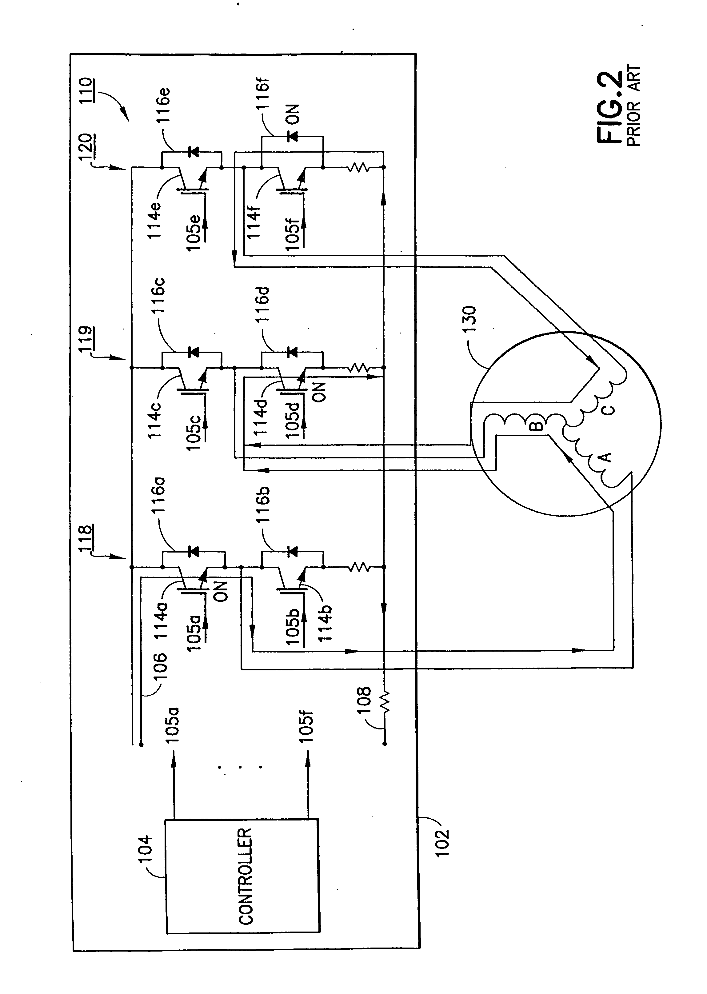 Motor drive inverter that includes III-nitride based power semiconductor devices