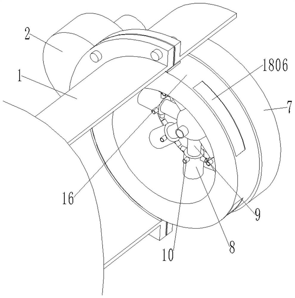 Centrifugal water pump built-in booster device