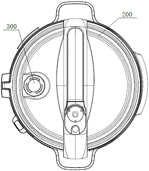 A control valve and an electric pressure cooker equipped with the valve