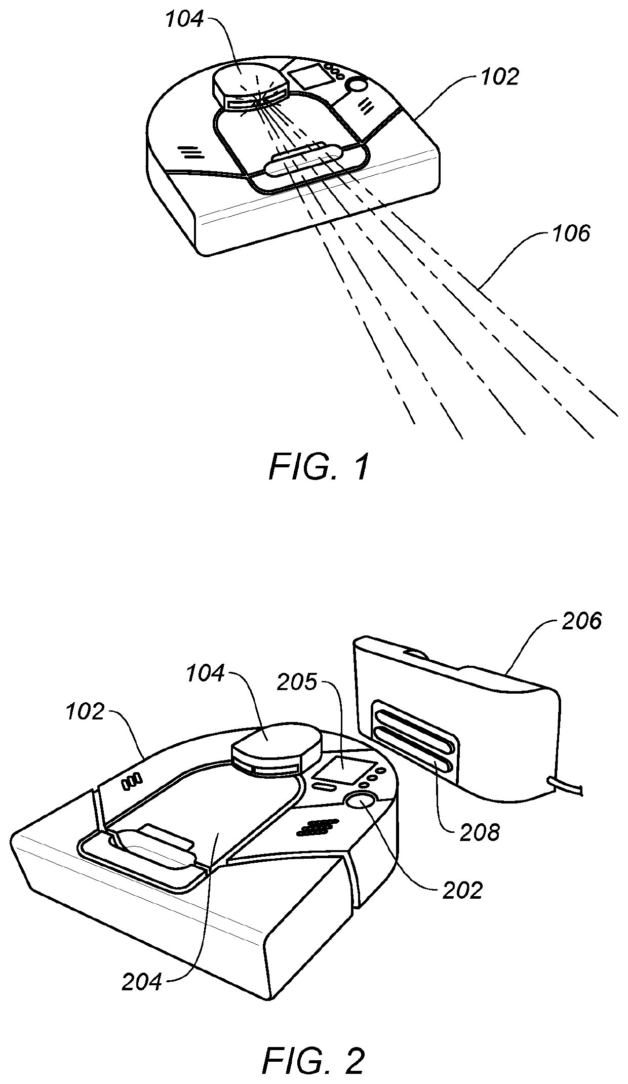 Automatic recognition of multiple floorplans by cleaning robot