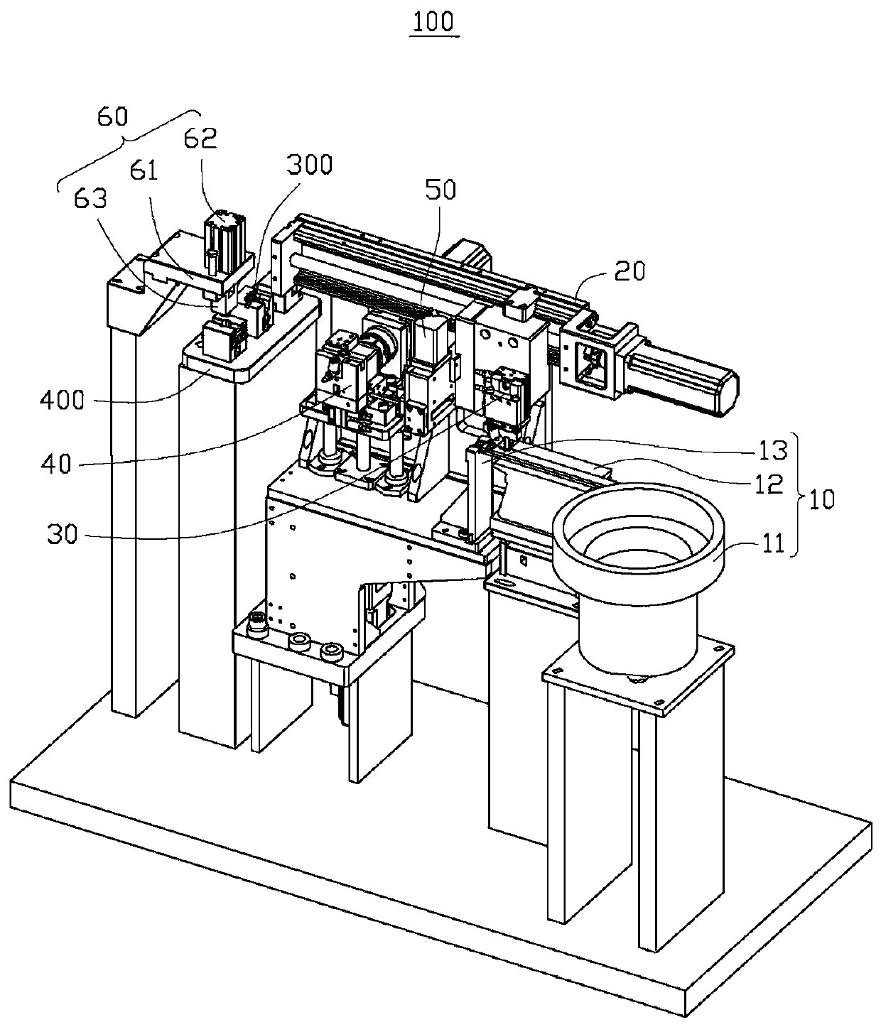 Automatic assembly device