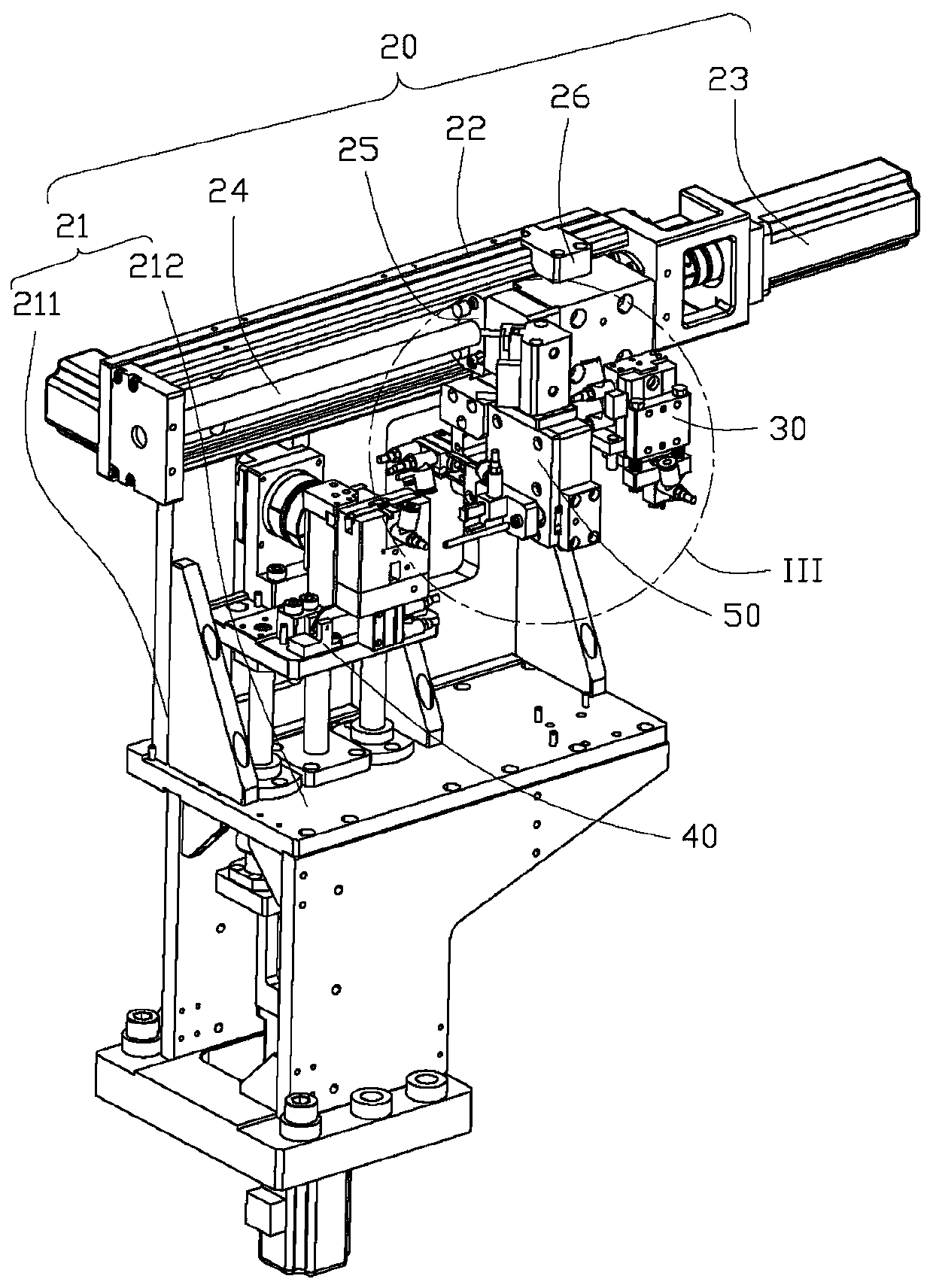 Automatic assembly device