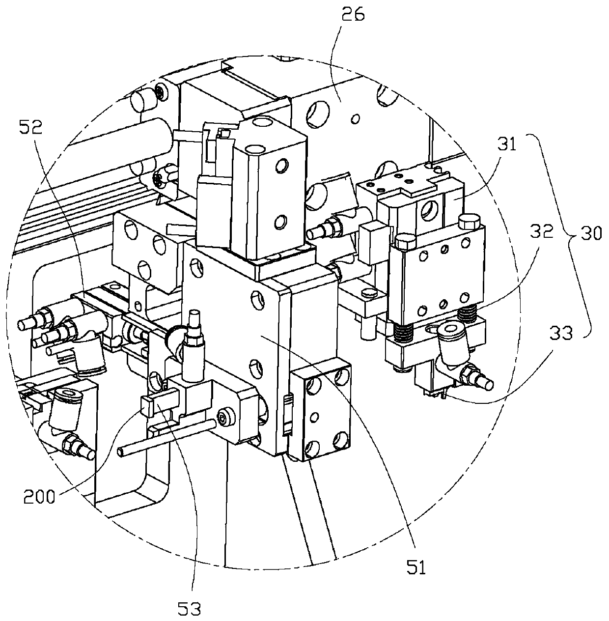 Automatic assembly device