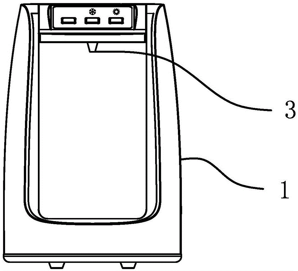 An instant hot and cold water dispenser