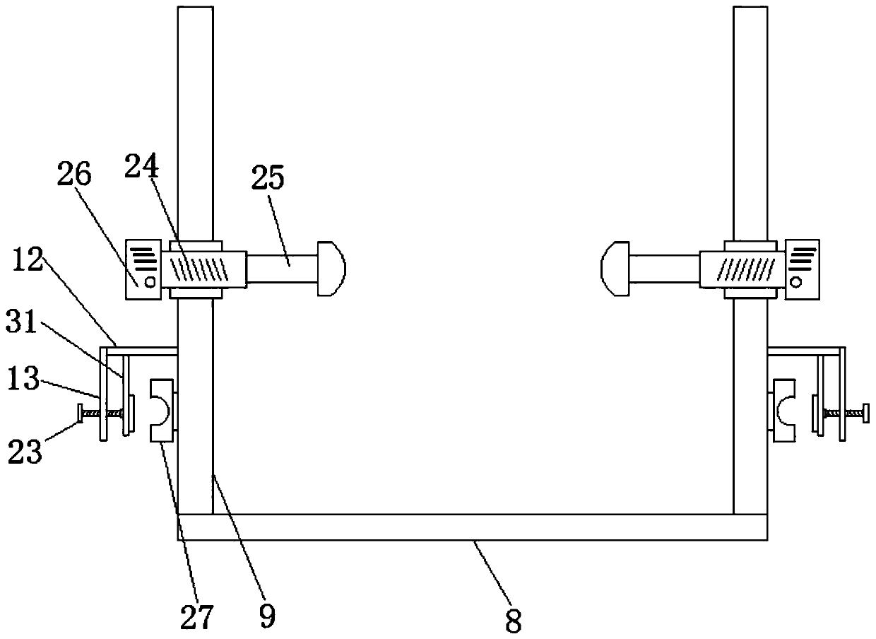 A device for simulating locomotive high and low temperature impact resistance