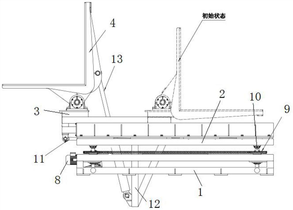 An automatic loading method for cradle cable forming machine