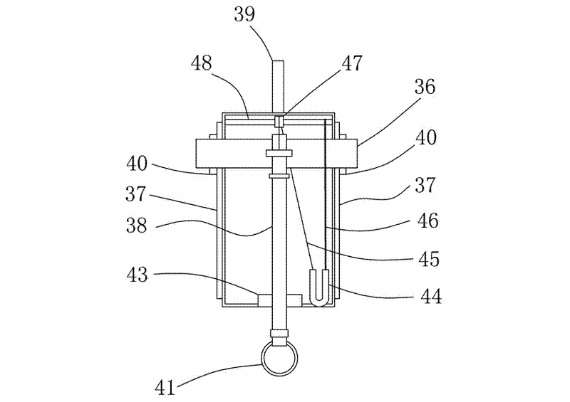 Flexible spiral wind power collection device and spiral wind power generation system using same
