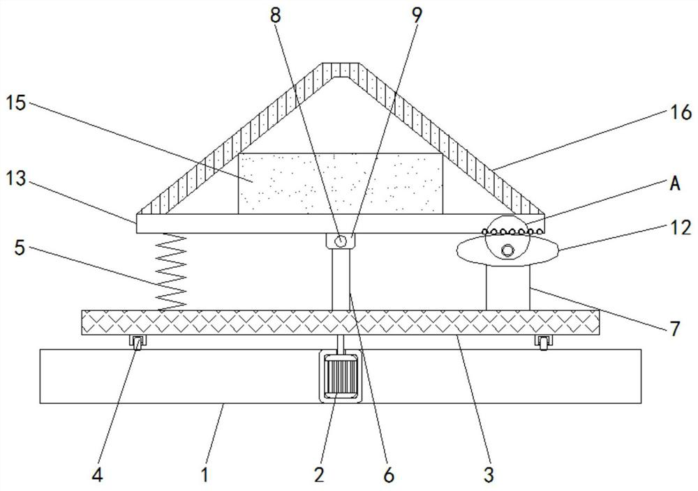 Angle-adjustable solar module connecting structure