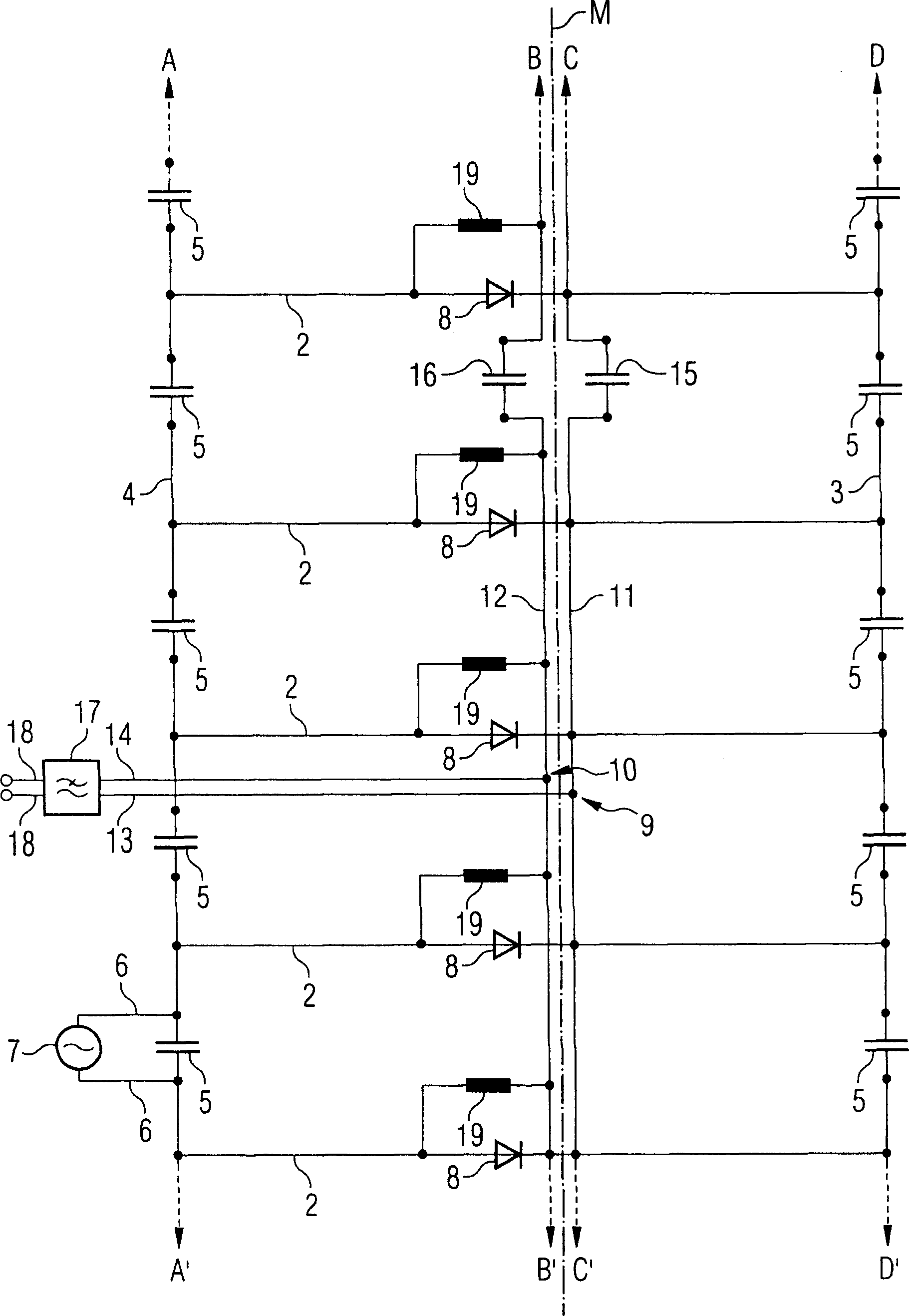 Magnetic resonance oscillation antenna