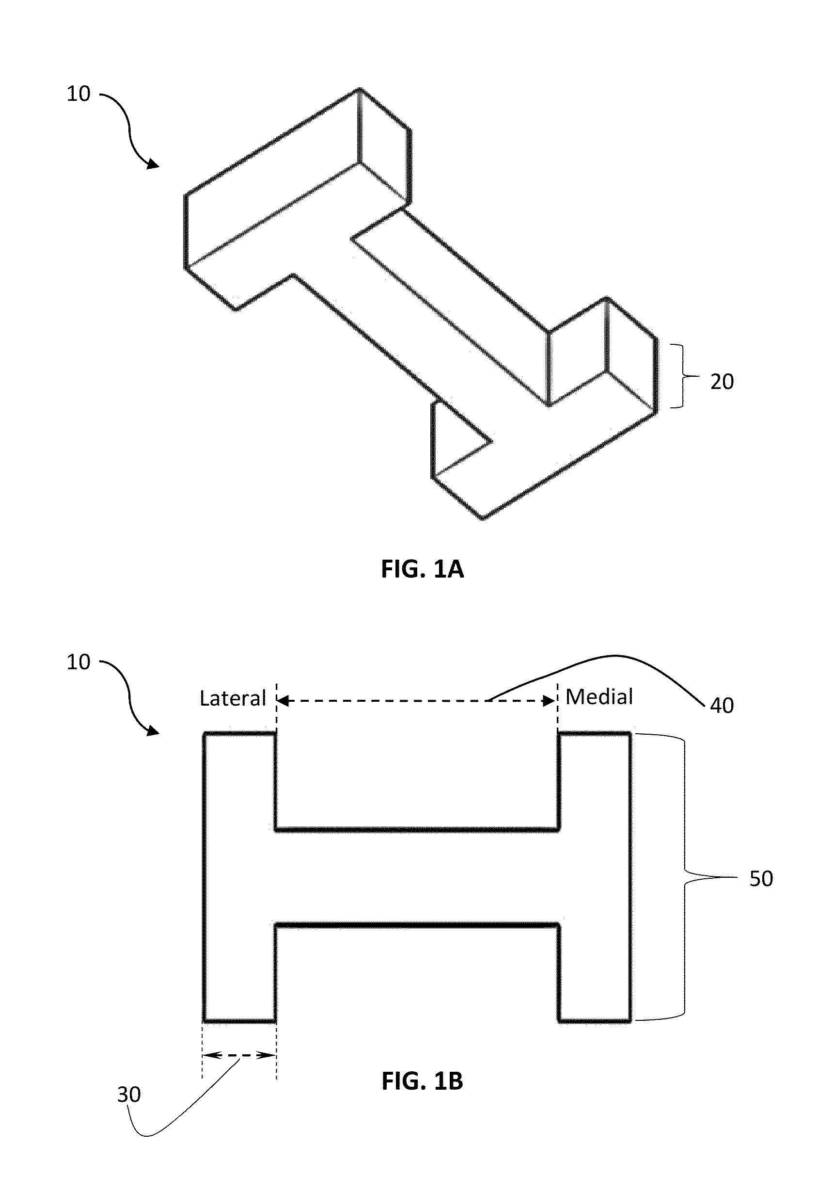 Connecting Mechanism for Medial and Lateral Polyethylene Bearing Surfaces for Knee Replacement