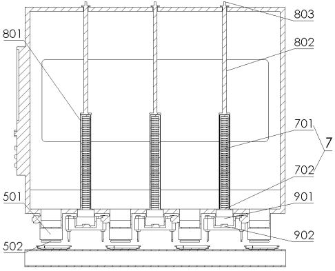 Machine for packaging standardized dishes