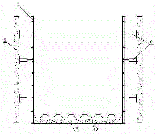 Mould stacking method of high precision integral anode chamber for electro-conductive glass steel electrical demister