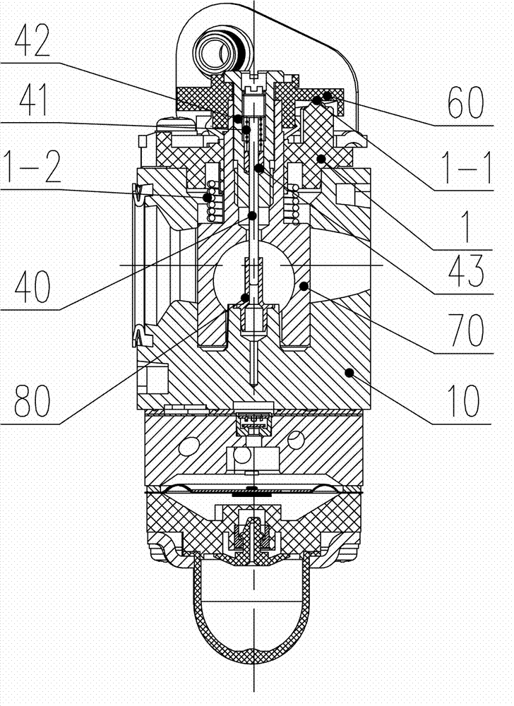 Plunger lifting mechanism of rotary valve type diaphragm carburetor