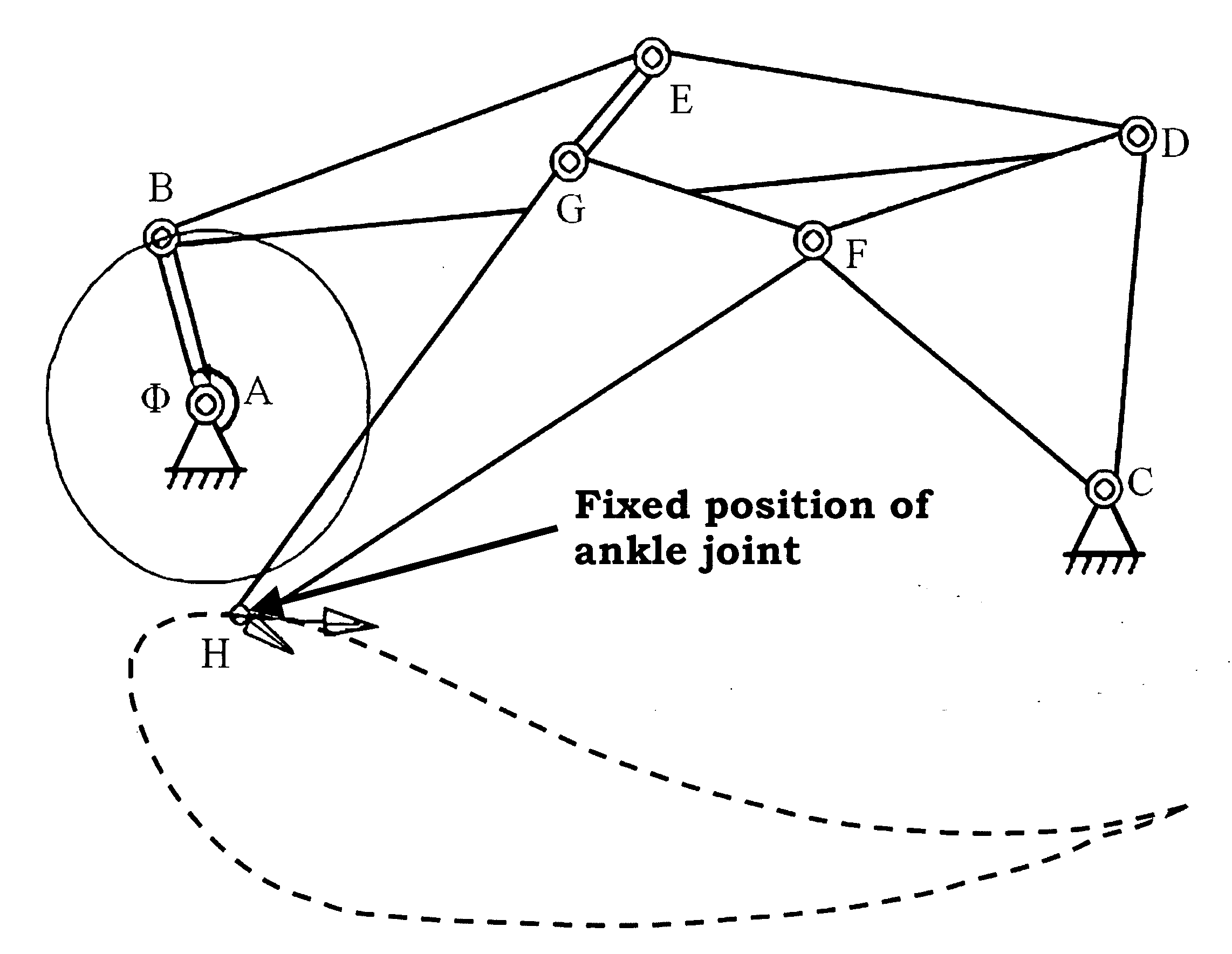 Gait training device