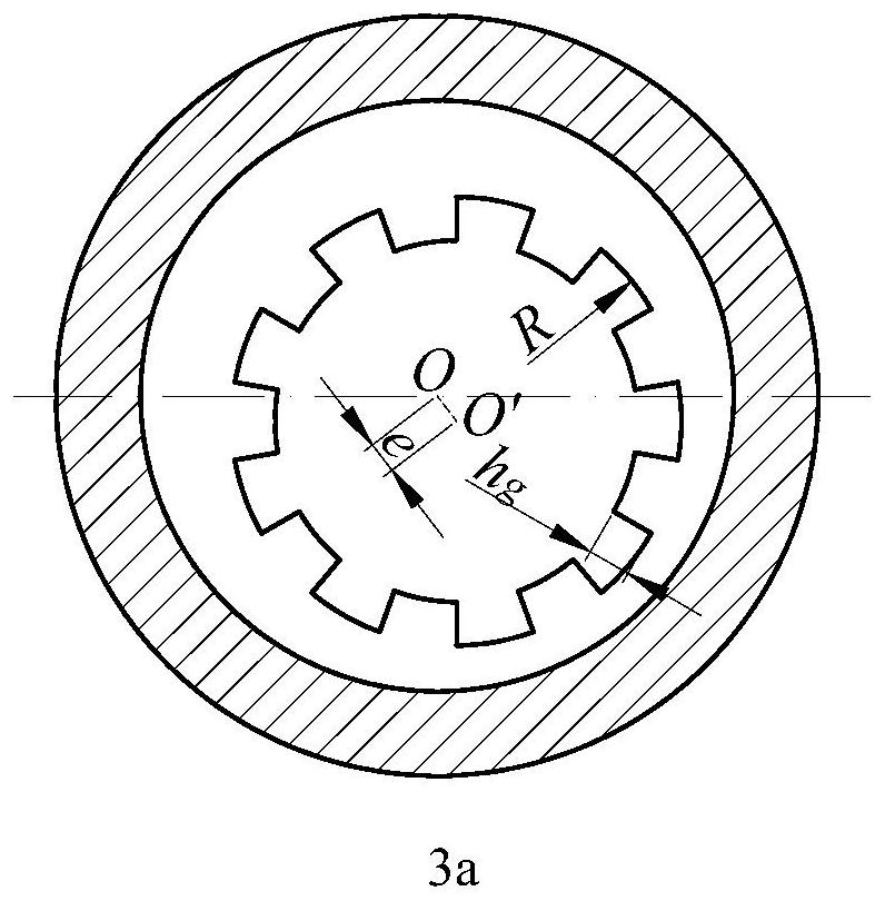 Water-lubricated spiral groove bearing heating power calculation method and electric spindle thermal design method