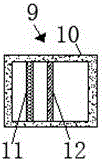 Probe cleaning device for oil exploitation