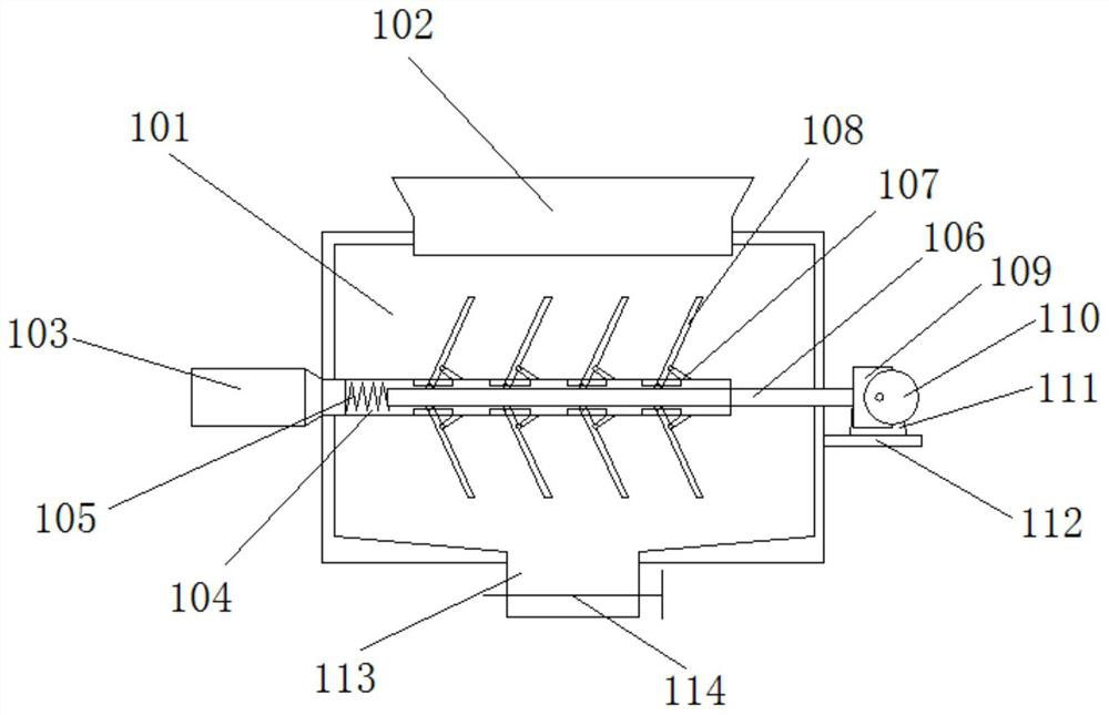 Composite forming conveying device for fried dough stick machine