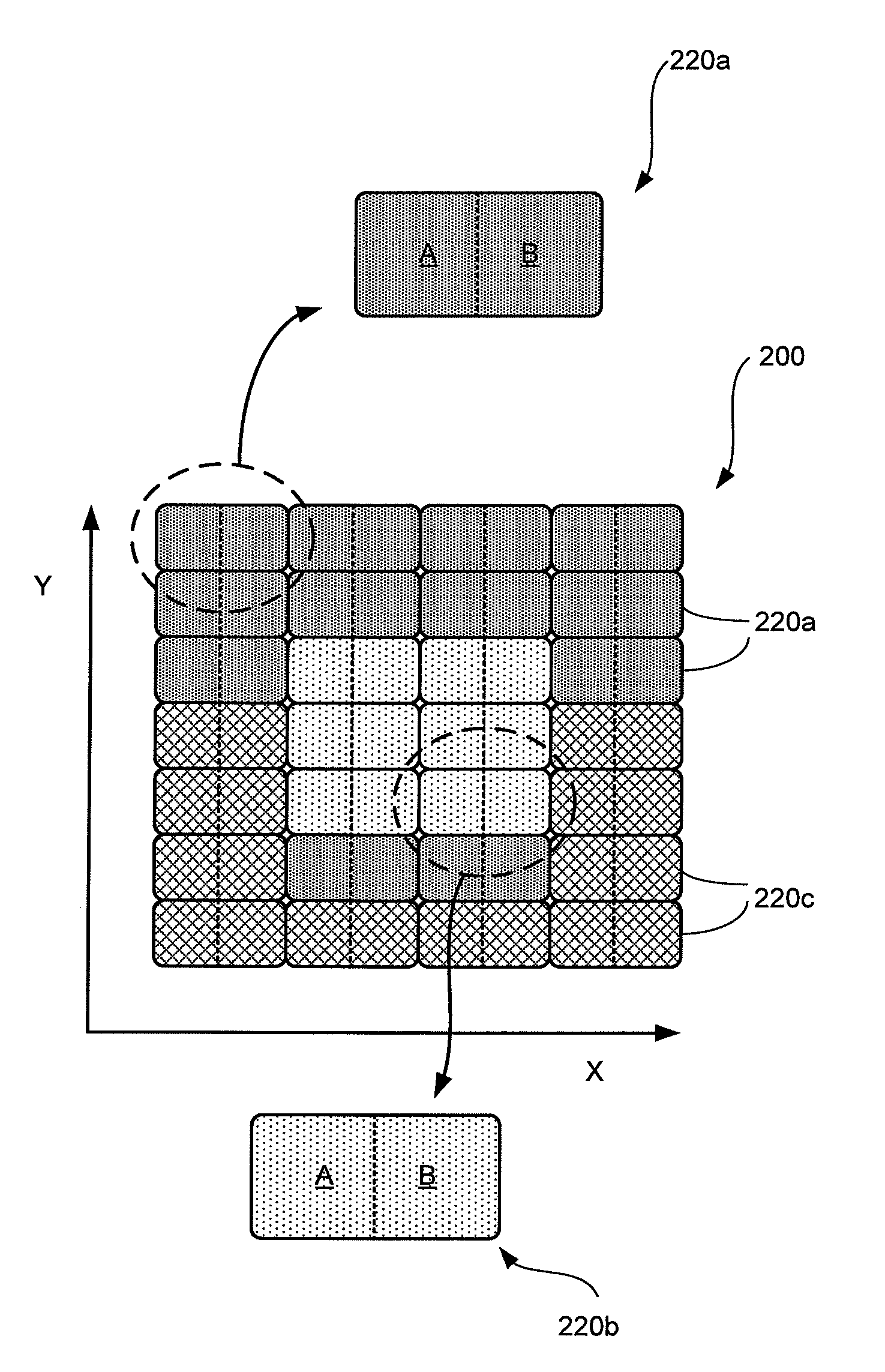 Radiation attenuation device and method includes radiation attenuating fluid and directly communicating adjacent chambers