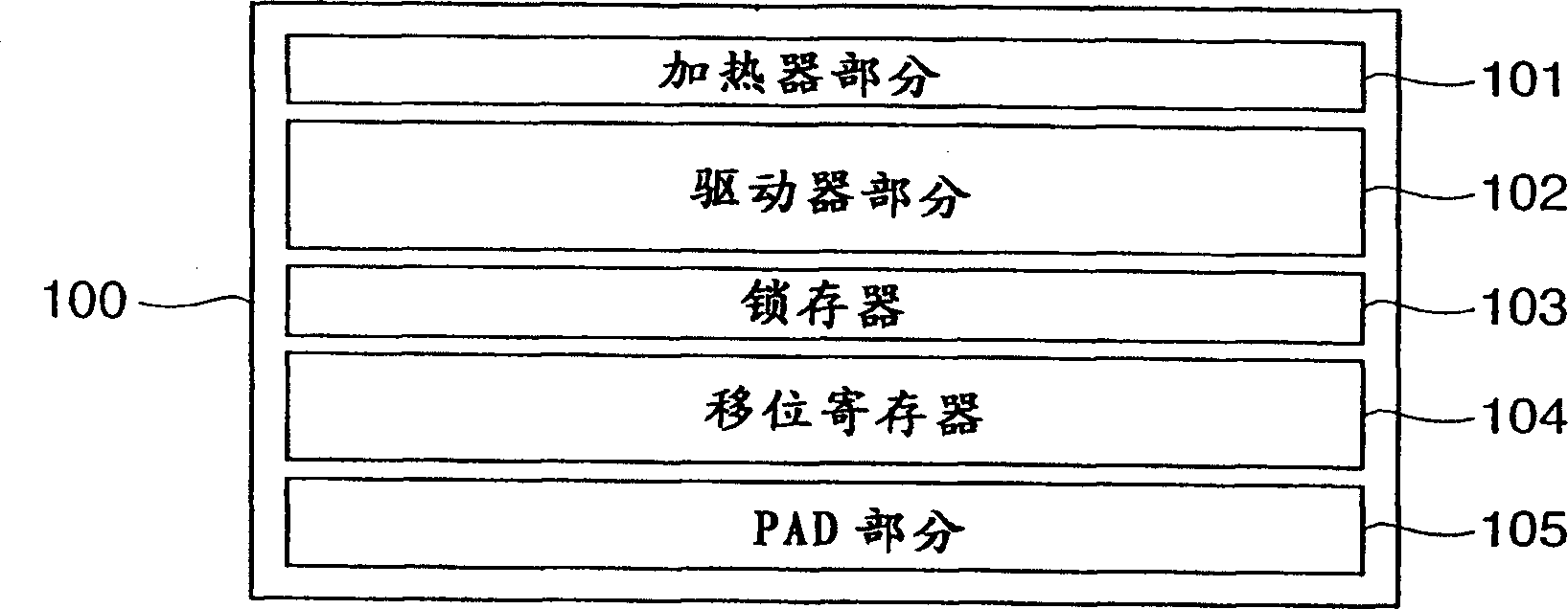 Printing head substrate, printing head, printing head box and its printer