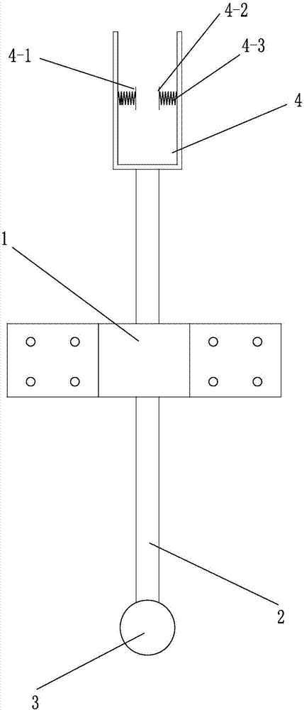 Automatic foundation pit settlement alarm device