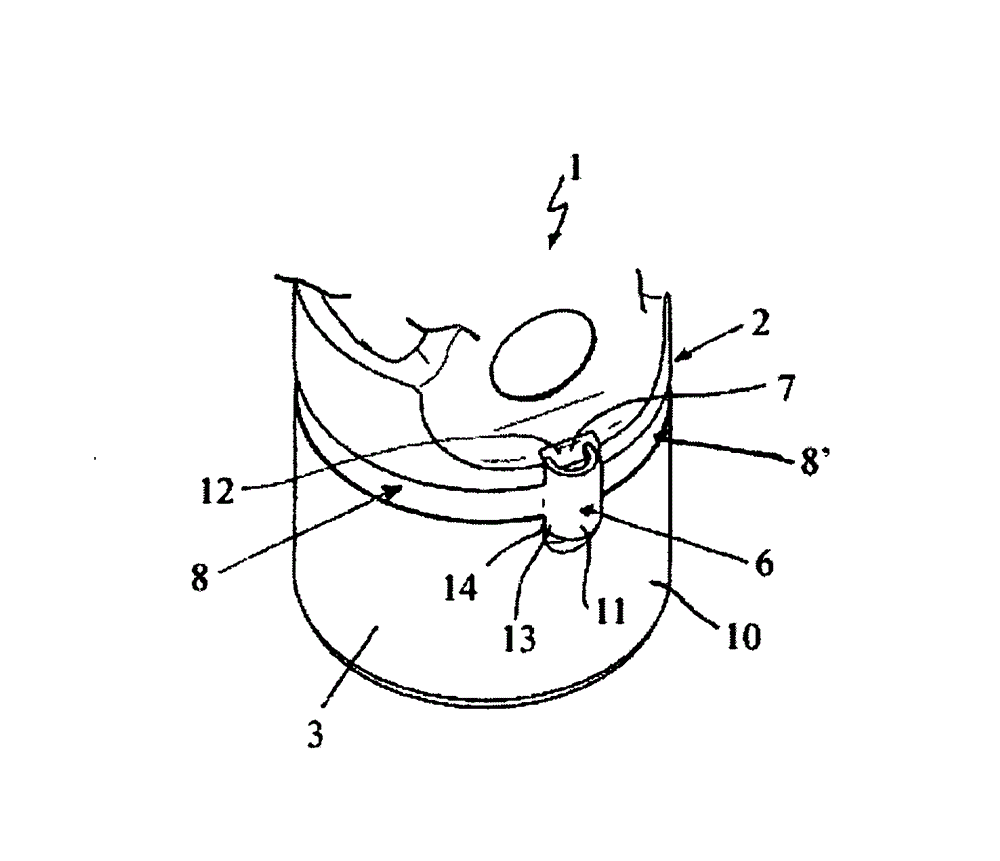 Rotationally locked tappet of a valve timing mechanism