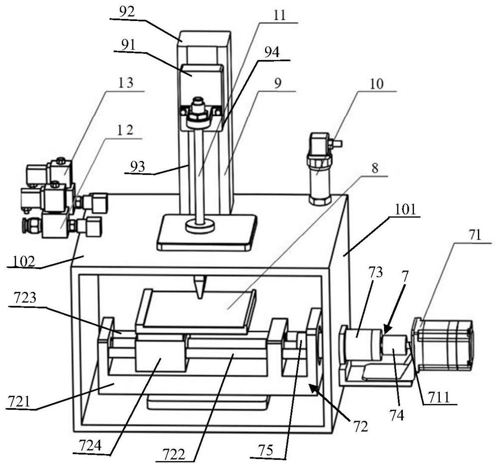 Microneedle pouring system and microneedle preparation method