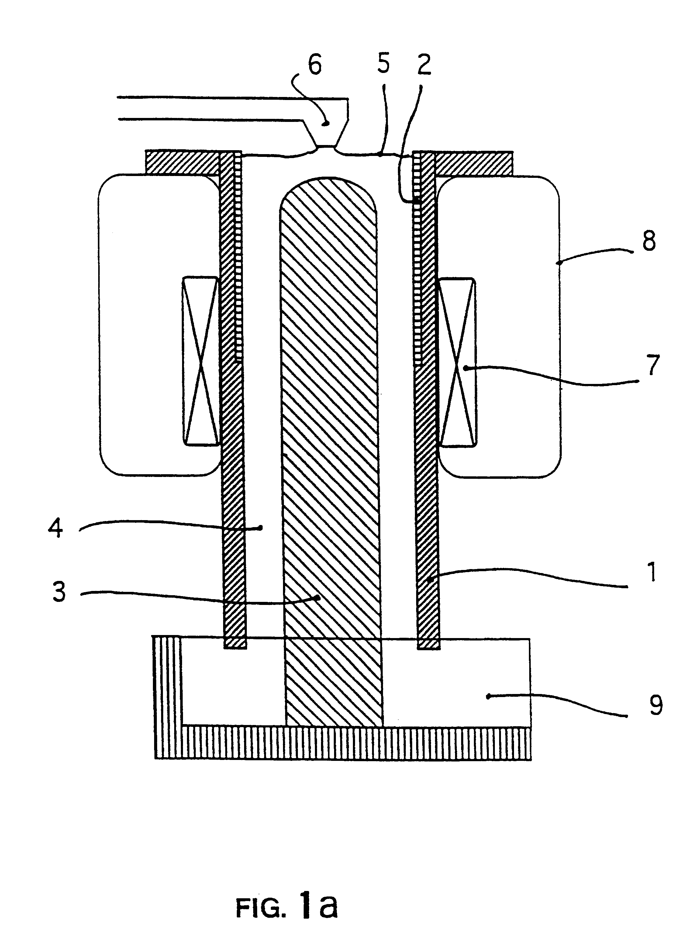 Method and device for separating particles from an electrically conductive liquid flow using electromagnetic forces