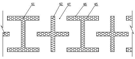 Equilateral wedge-shaped composite muffler