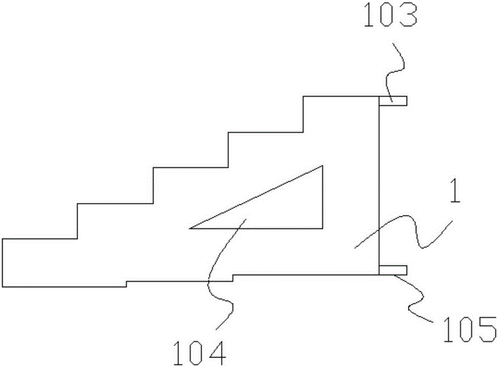 Cast-in-place outdoor step member and method of decreasing differential settlement between outdoor step member and main building