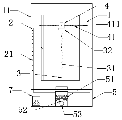 High-performance energy-saving cabinet type clothes dryer