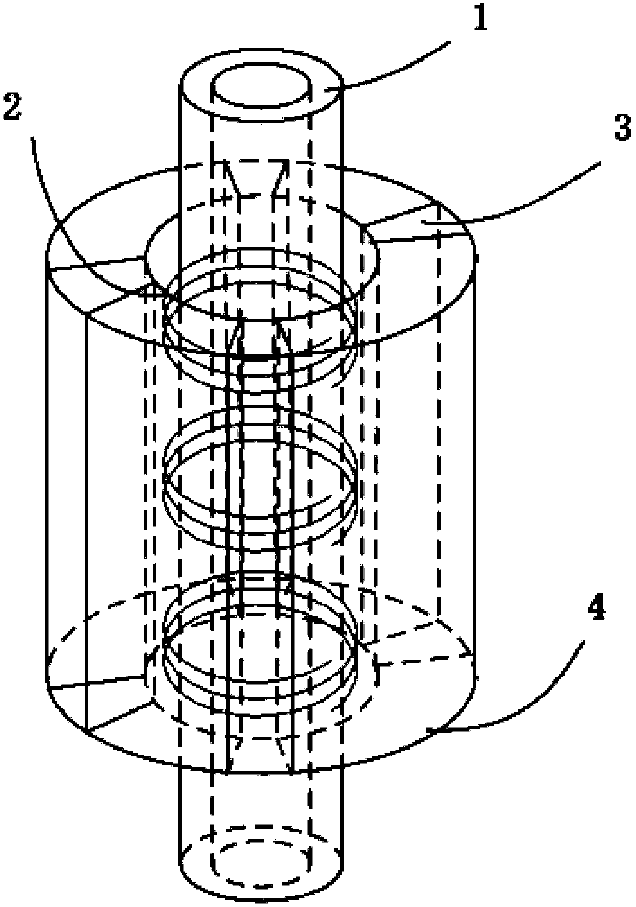 Magnetic coupling device for downhole signal transmission