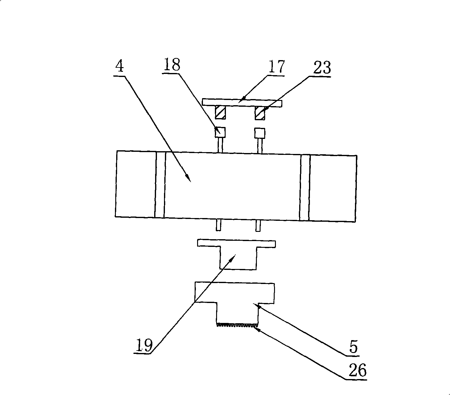 Pin shaping apparatus for integrated circuit and pin shaping method