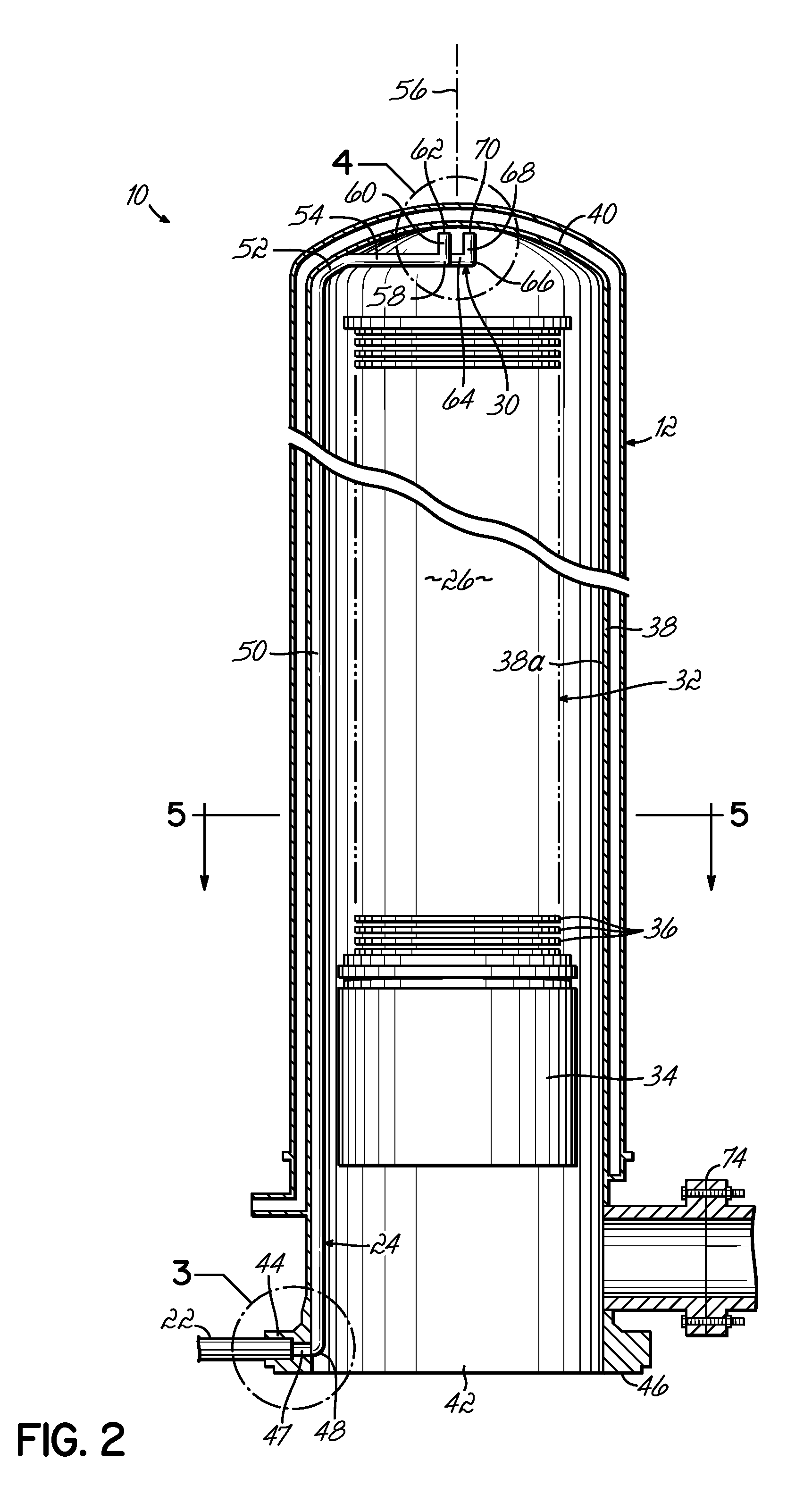 Thermal processing furnace, gas delivery system therefor, and methods for delivering a process gas thereto